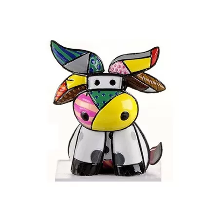 Figurina mini Mucca - Romero Britto