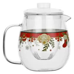 Teiera in vetro Sorprese di Natale - Thun