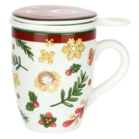 Tisaniera in porcellana Sorprese di Natale - Thun