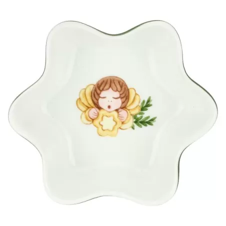 Ciotola a forma di stella in porcellana Sorprese di Natale, piccola - Thun