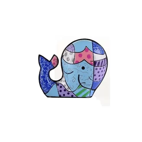 Figurina mini Balena - Romero Britto