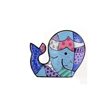 Figurina mini Balena - Romero Britto