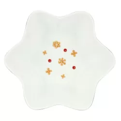Ciotola a forma di stella in porcellana Sorprese di Natale, media - Thun