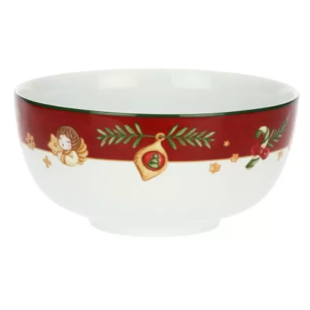 Ciotola in porcellana Sorprese di Natale, grande - Thun