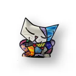 Figurina mini Gatto Sugar - Romero Britto