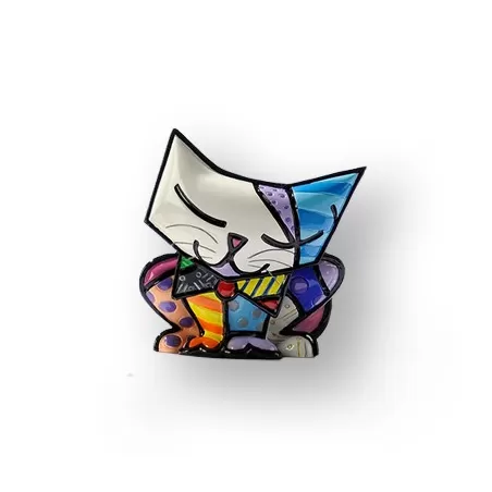Figurina mini Gatto Sugar - Romero Britto