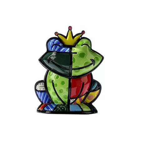 Figurina mini principe Ranocchio - Romero Britto