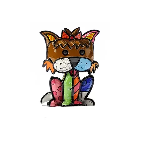 Figurina mini Terrier - Romero Britto