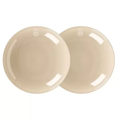 Set 2 piatti fondi in porcellana Happy Elegance - Thun