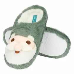 Pantofole in ciniglia con gnomo Oliver Inverno Incantato (36-37) - Thun