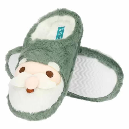 Pantofole in ciniglia con gnomo Oliver Inverno Incantato (36-37) - Thun