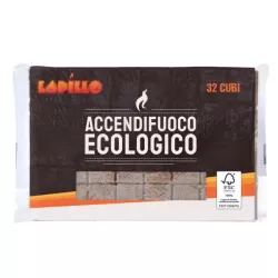Accenditore ecologico cubetti Pz.32