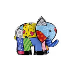 Figurina mini Elefante India - Romero Britto
