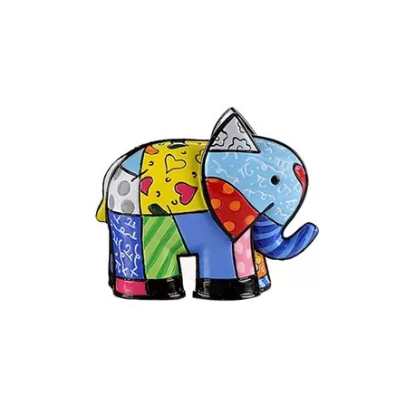 Figurina mini Elefante India - Romero Britto
