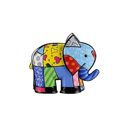 Figurina mini Elefante India - Romero Britto