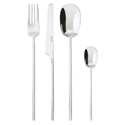 100, Servizio 24 posate monoblocco inox - Sambonet