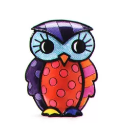 Figurina Gufo "Wisdom" - Romero Britto