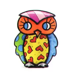 Figurina Gufo "Strenght" - Romero Britto