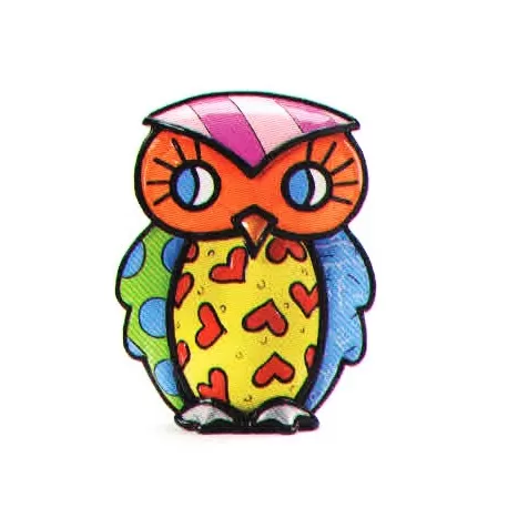 Figurina Gufo "Strenght" - Romero Britto