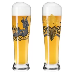 Bicchiere birra Weizen "Brauchzeit 10" J. Vanis Vichingo1 & Vichingo1 - Ritzenhoff