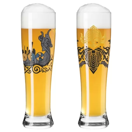 Bicchiere birra Weizen "Brauchzeit 10" J. Vanis Vichingo1 & Vichingo1 - Ritzenhoff