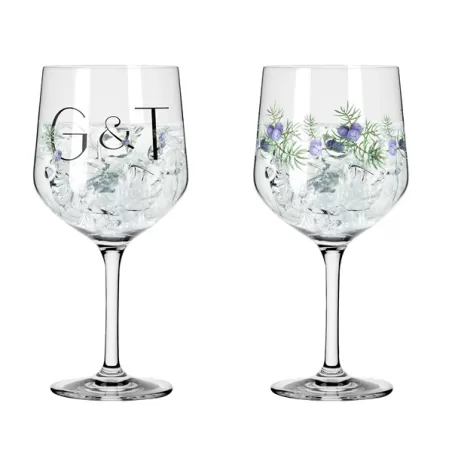 Calice Gin Tonic "Botanic lights" Motivo e Slogan - Ritzenhoff