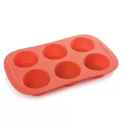 Stampo Muffin in silicone 6 cavità