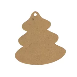 Chiudipacco in legno icona albero grande bronzo - Thun