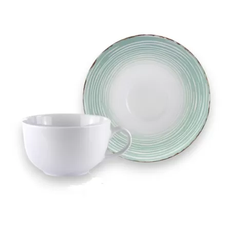 Tazza Colazione con piatto Satin - Weissestal