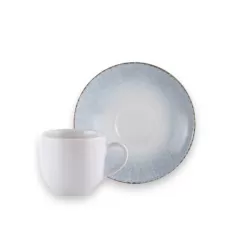 Tazza Caffè con piatto Jeans - Weissestal