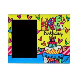 Cornice portafoto Happy Birthday - Romero Britto