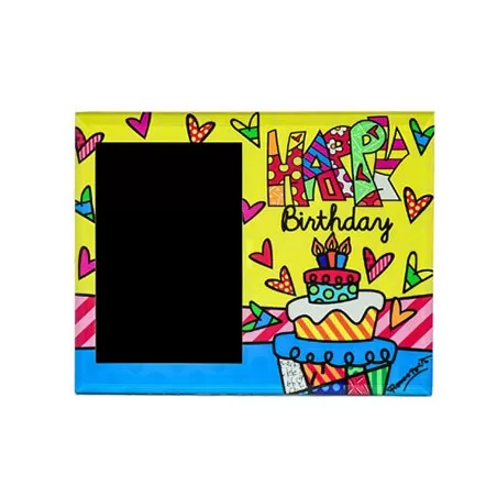 Cornice portafoto Happy Birthday - Romero Britto