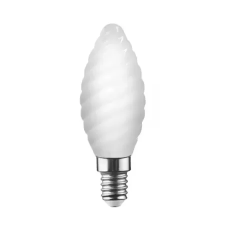 Lampadina led tortiglione E14 6,5W luce calda