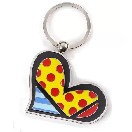 Portachiavi Cuore - Romero Britto
