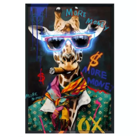 Quadro led, Giraffa Cm.60x90 - Palais Royal