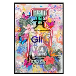 Quadro led, Gin Cm.60x90 - Palais Royal