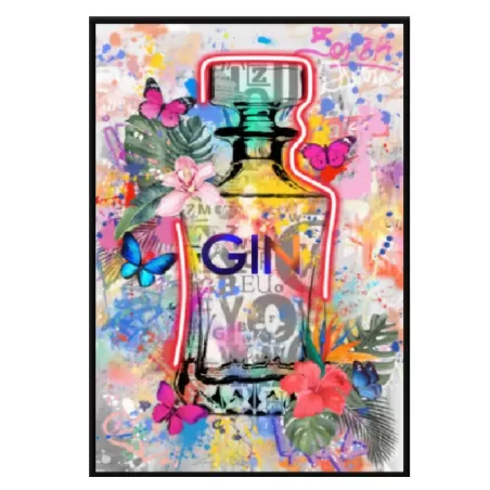 Quadro led, Gin Cm.60x90 - Palais Royal