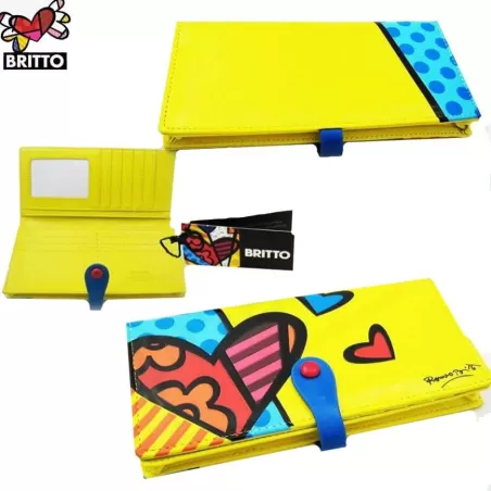 Portafoglio cuore - Romero Britto