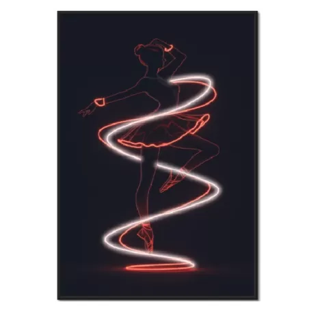 Quadro led, Dancer Cm.80x120 - Palais Royal