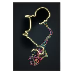 Quadro led, Sax Cm.80x120 - Palais Royal
