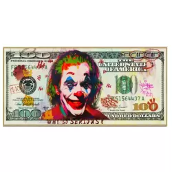 Quadro con finitura extralucida, Glossy Dollar Cm.140x60 - Palais Royal