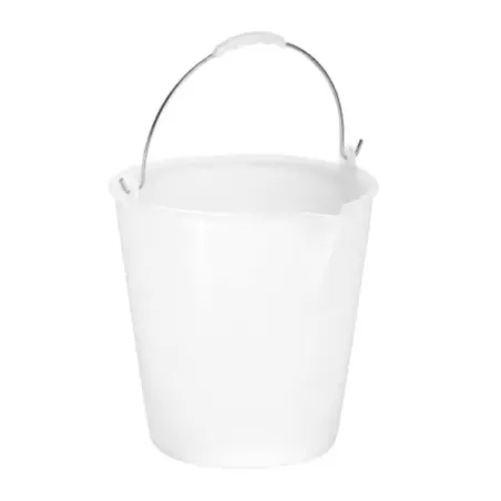 Secchio casalingo bianco Lt.9