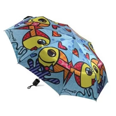 Ombrello pieghevole Pesce - Romero Britto