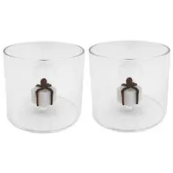 Set 2 bicchieri con regalo Sorprese di Natale - Thun