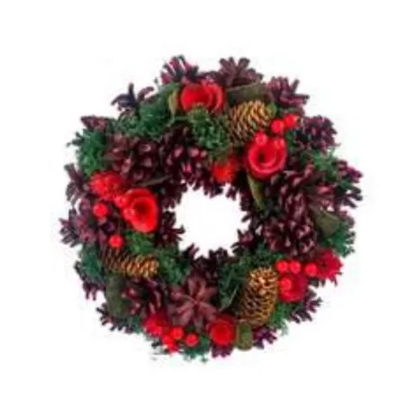 Ghirlanda natalizia rossa - Thun