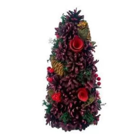 Mini albero di Natale rosso - Thun