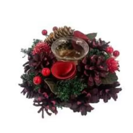 Centrotavola natalizio rosso - Thun