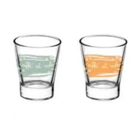 Set 2 caffeini in vetro THUN x Caffitaly - Thun