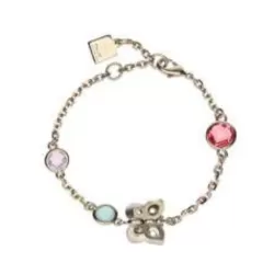 Bracciale farfalla 2 punti luce verde - Thun