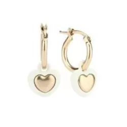 Orecchini cerchio cuore - Thun